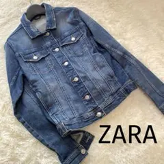 美品★ZARAザラデニムジャケットGジャン長袖S
