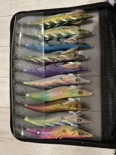 ワイルドチェイス&ウェーブハンター　エギセット　11個　おまけ付き エギ 11本セット WILD CHASE WAVE HUNTER ケース付 - メルカリ