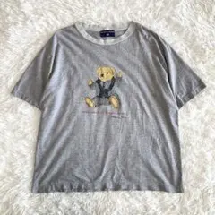 ポロスポーツラルフローレン Tシャツ ポロベア 霜降りグレー L-XL