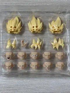 S.H.Figuarts用 スーパーサイヤ人孫悟空 ヘッドパーツセット