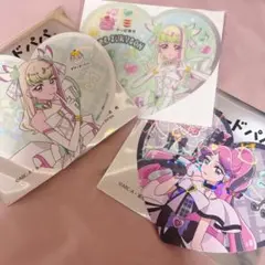 かっぱ寿司　ビアードパパ キミとアイドルプリキュア コースター