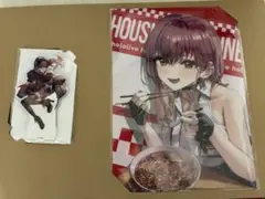 【非売品/新品】スガキヤ×宝鐘マリン コラボ アクリルスタンド&クリアファイル