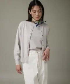 DAY by DAY アンサンブルニット《SMART CLEAN》 グレー