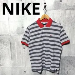 NIKE ナイキ メンズ ボーダーポロシャツ Mのサムネイル