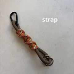 パラコード ストラップ カラビナ付き