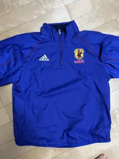 adidas サッカー日本代表 ハーフジップ ジャージ長袖