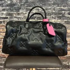 新品❤️anewナイロンゴルフバッグ 黒とベージュ - メルカリ