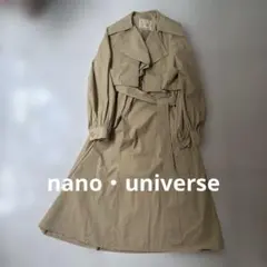 ベージュ トレンチコート ウエストベルト付き
