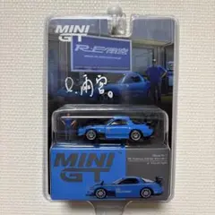 オートサロン限定 MINIGT RE雨宮 マツダ RX−7 雨さんサイン入り オートサロン限定 MINIGT RE雨宮 マツダ RX−7 雨さんサイン入り