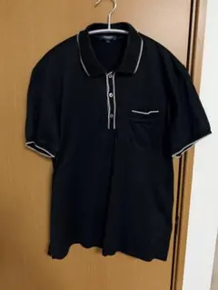 BURBERRY LONDON ブラックポロシャツ LLサイズ