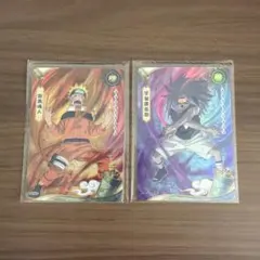NARUTO うちはサスケ うずまき ナルト KAYOU PR カード2枚セット
