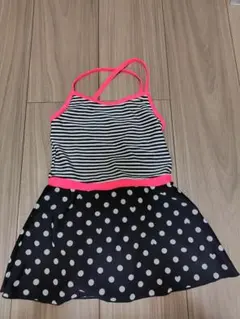 水玉ワンピース水着 110cm