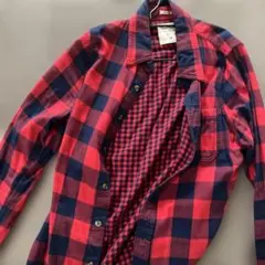 Abercrombie & Fitch チェック柄ネルシャツ M