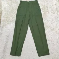 名品✨シンゾーン　ベイカーパンツ　カーキ 32のサムネイル