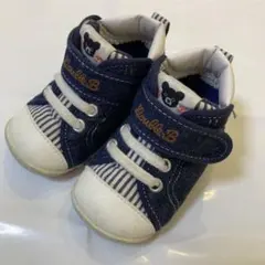 インディゴストライプスニーカー