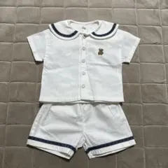 アプレレクール tiny bear 90cm セーラーセットアップ