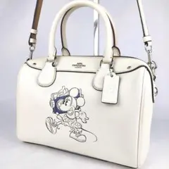 COACH コーチ ディズニー ミニーマウス 2Way ショルダーバッグ