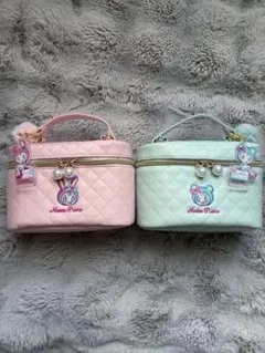 メゾピアノ 当りくじ バニティポシェット ピンク ブルー アクリルチャームのサムネイル