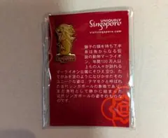愛知万博 AICHI EXPO 2005 シンガポール マーライオン ピンバッジ
