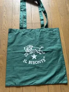 IL BISONTE エコバッグ グリーンのサムネイル