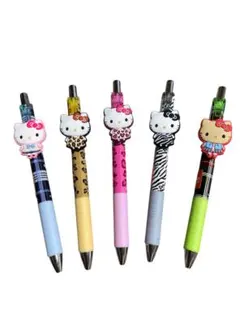【新品未使用】ハローキティ ボールペンセット 5本