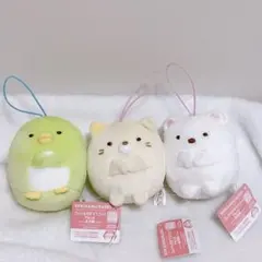お顔がかわいい♡ すみっコぐらし　ゴムひも付きマスコット　Part4