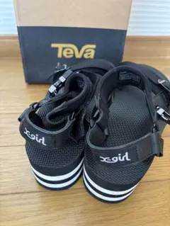 【X-girl×teva】コラボサンダル　サイズ7(24.0)のサムネイル