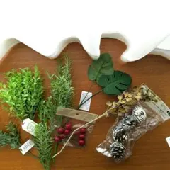 アートフラワー素材セット＊羊毛フェルト＊ミニチュア＊