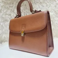 バーバリー ハンドバッグ フォーマルバッグ レザー ロゴ ゴールド金具 チェック