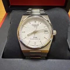 TISSOT PRX 35mm アイスブルー 自動巻き箱・コマ・ギャランティ完備