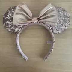 ディズニーカチューシャ ピンクゴールド