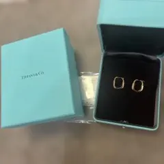 新品同様 ティファニー ロック スモール ピアス ローズゴールド イヤリング