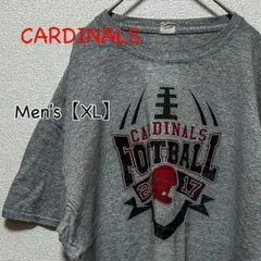 HA425【US輸入】GILDAN　Ｔシャツ【XL】グレー　CARDINALS