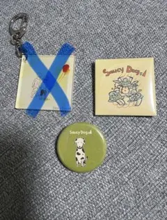 Saucy Dog キーホルダー 缶バッジ ラバーバンド セット - メルカリ