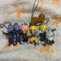 ドラゴンボール フィギュア付きストラップ 6個セット