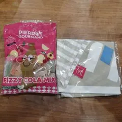 2026年KALDI食品福袋 もへじ手ぬぐいエコバッグ&グミセット