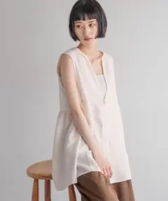 定価6600円　新品未開封　LOWRYS FARM バスケットベストのサムネイル