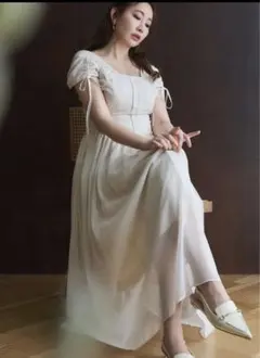 Her lip to Nuage Airy Dress - メルカリ