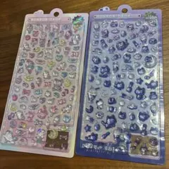 新品　ボンボンドロップシール　ミニ　ゆめいろ　よるねこ