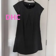 DHC ドット柄 半袖 ひざ丈ワンピース サイズ9のサムネイル