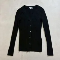 PLST (プラステ) リブニットカーディガン