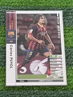 プジョル　白　extra ④ wccf footista スクデット　未変換