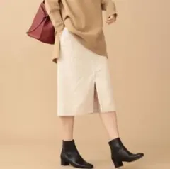 BEAUTY & YOUTH コーデュロイ タイトスカート