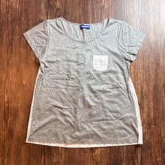 【古着】BURBERRY BLUE LABEL ポケット付き 半袖Tシャツ