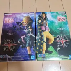 ONE PIECE FILM RED 戦光絶景 ウソップ & ヤソップフィギュア