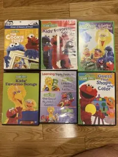 セサミストリートDVD リージョン1