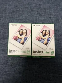 期限切れ　FUJIFILM instax miniフィルム 20枚×2