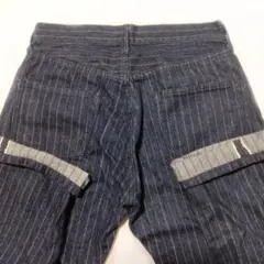shotネイビー ヒッコリーデニム30 美品 - メルカリ