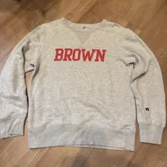 ブラウン スウェット