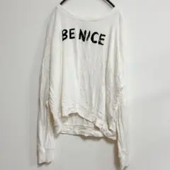 【S】Abercrombie & Fitch BE NICE 長袖Tシャツのサムネイル